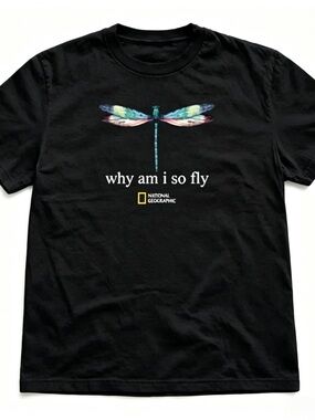 National Geographic Dragonfly T-Shirt, Unisex Vintage Graphic Tees Got